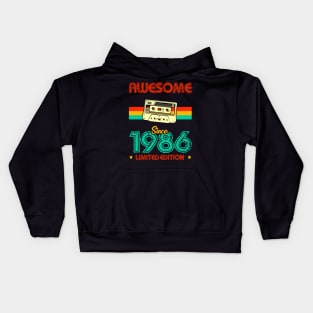Awesome since 1986 Limited Edition Kids Hoodie